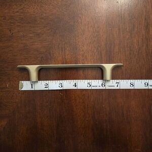 Set of 10 Gold Metal Drawer Pull